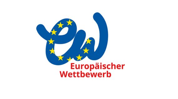 Logo vom Europäischer Wettbewerb Logo vom Europäischer Wettbewerb auf weißen Hintergrund